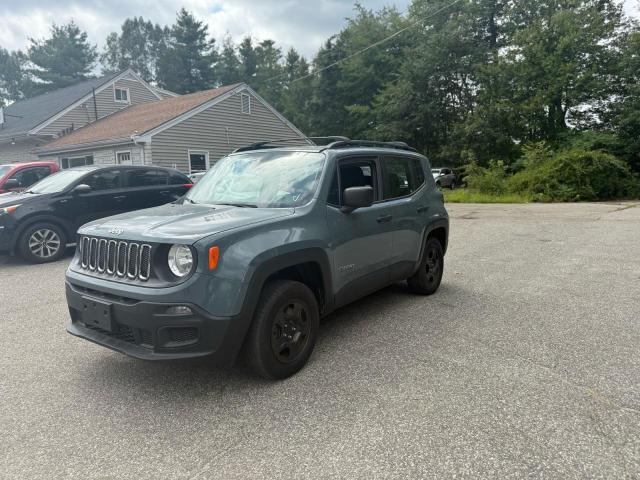 ZACCJBAH0JPH33753 - 2018 JEEP RENEGADE SPORT Серый фото 2