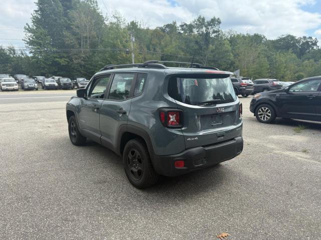 ZACCJBAH0JPH33753 - 2018 JEEP RENEGADE SPORT Серый фото 3