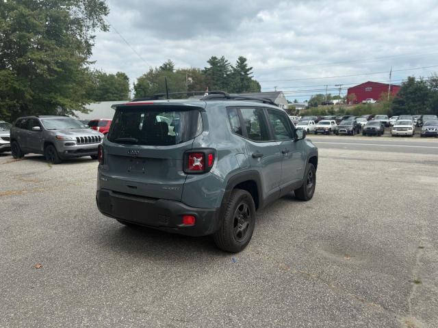 ZACCJBAH0JPH33753 - 2018 JEEP RENEGADE SPORT Серый фото 4