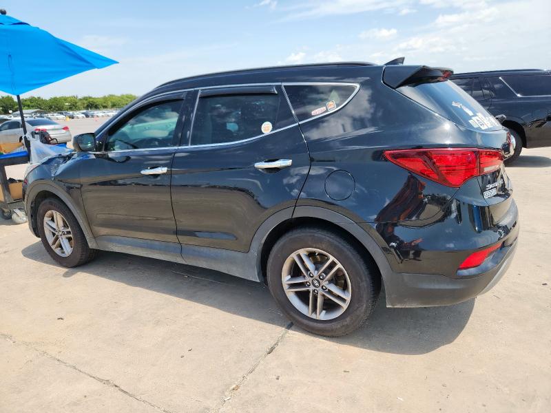 5NMZUDLB9HH029699 - 2017 HYUNDAI SANTA FE S შავი ფოტო 2