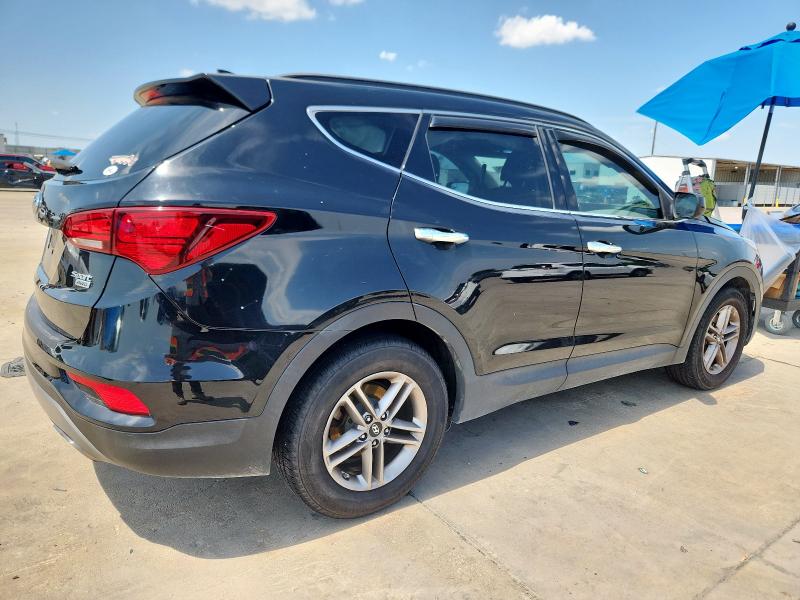 5NMZUDLB9HH029699 - 2017 HYUNDAI SANTA FE S შავი ფოტო 3