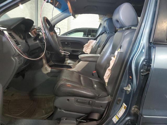 5FNYF18588B030870 - 2008 HONDA PILOT EXL ლურჯი ფოტო 7