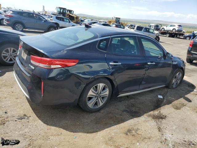 KNAGU4LE7H5010442 - 2017 KIA OPTIMA HYBRID BLUE photo 3