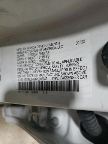 19XFL2H84PE005047 - 2023 HONDA CIVIC SPORT 白色 照片 13