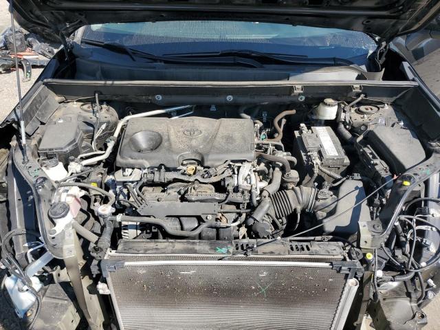 2T3W1RFV7KW008223 - 2019 TOYOTA RAV4 XLE შავი ფოტო 12