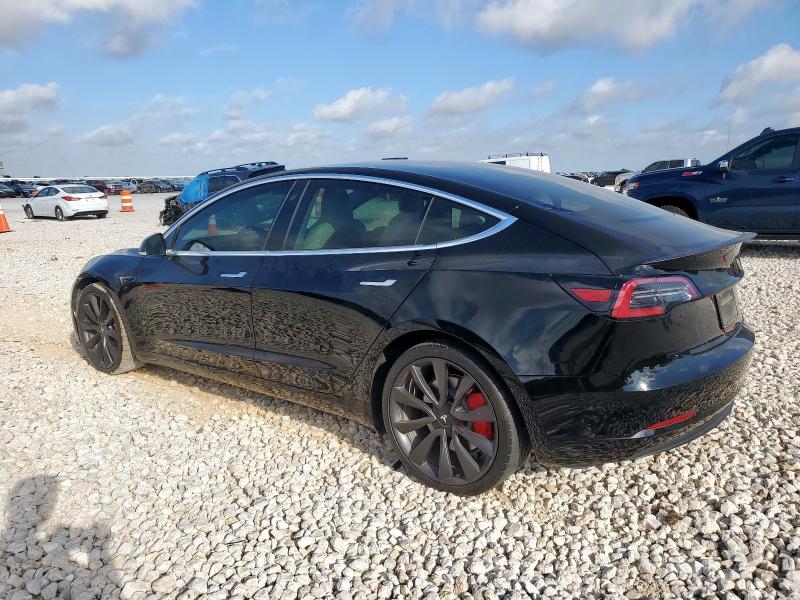 5YJ3E1ECXLF641668 - 2020 TESLA MODEL 3 BLACK photo 2