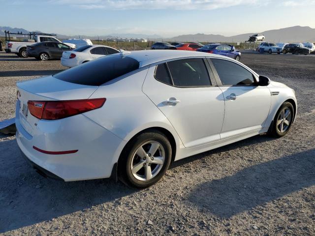 KNAGM4A79F5628380 - 2015 KIA OPTIMA LX WHITE photo 3