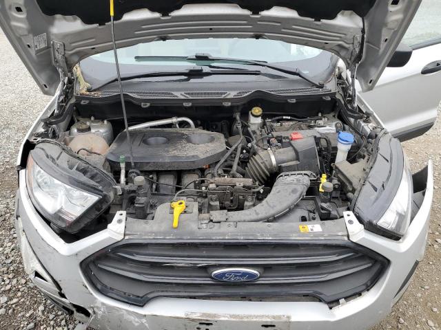 MAJ6S3FL6MC409444 - 2021 FORD ECOSPORT S ვერცხლისფერი ფოტო 12