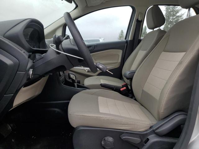 MAJ6S3FL6MC409444 - 2021 FORD ECOSPORT S ვერცხლისფერი ფოტო 7