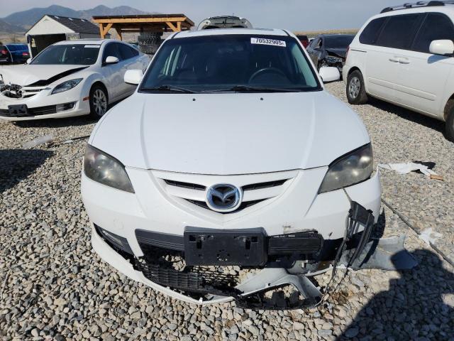 JM1BK323191228978 - 2009 MAZDA 3 S WHITE photo 5