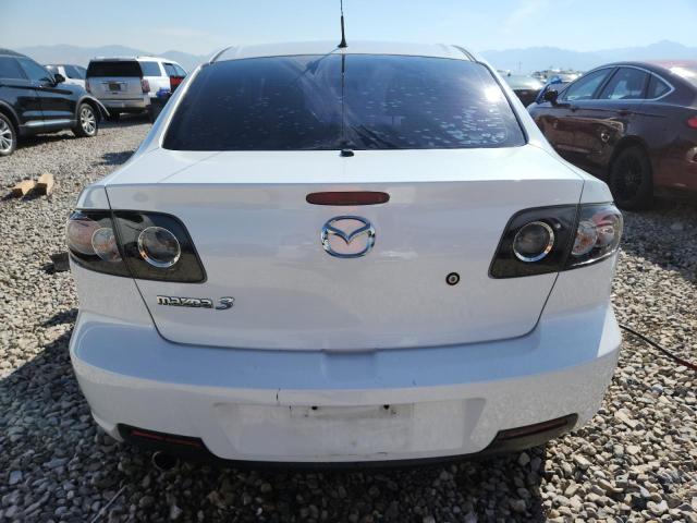 JM1BK323191228978 - 2009 MAZDA 3 S WHITE photo 6