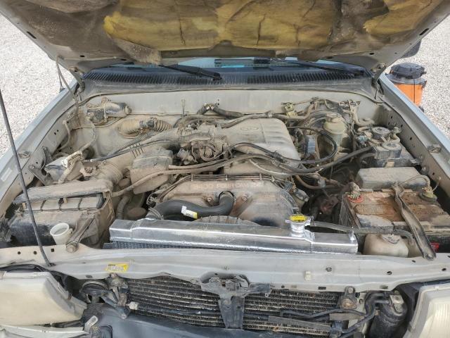 4TAWN72N0YZ678294 - 2000 TOYOTA TACOMA XTRACAB SILVER photo 11