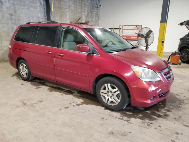 5FNRL38406B442813 - 2006 HONDA ODYSSEY EX MAROON photo 4