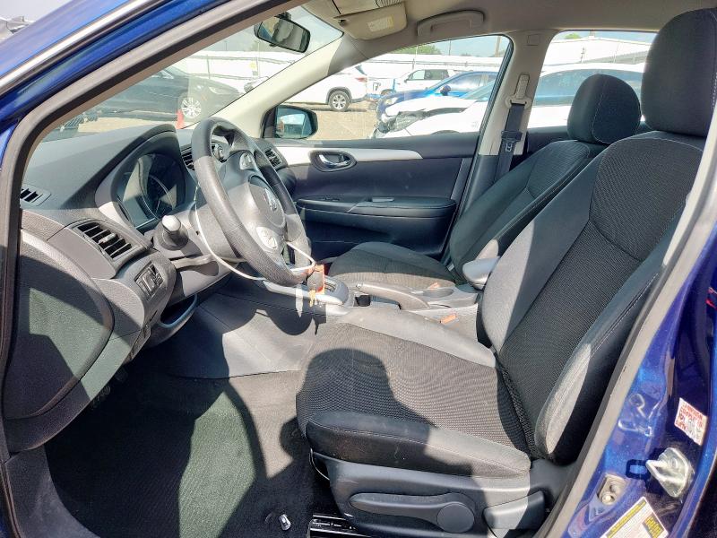 3N1AB7AP7KY306028 - 2019 NISSAN SENTRA S 蓝色 照片 7