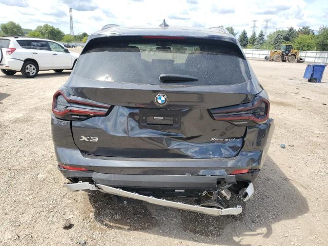 5UX53DP0XP9S18879 - 2023 BMW X3 XDRIVE30I BLACK photo 6