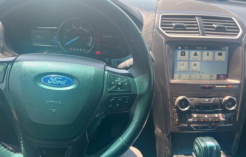 1FM5K8D84JGC16050 - 2018 FORD EXPLORER XLT ვერცხლისფერი ფოტო 9