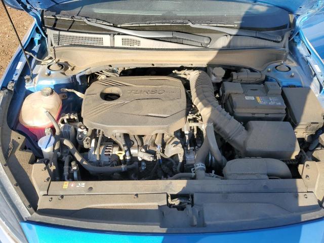 3KPF44AC3NE492763 - 2022 KIA FORTE GT BLUE photo 11