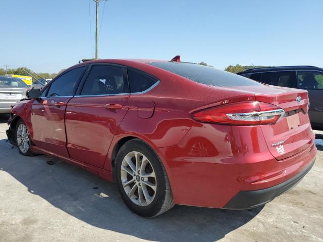 3FA6P0HD9LR231714 - 2020 FORD FUSION SE MAROON photo 2