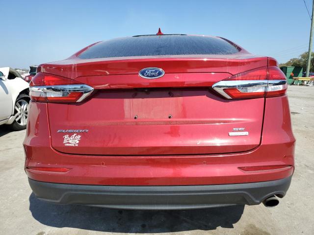 3FA6P0HD9LR231714 - 2020 FORD FUSION SE MAROON photo 6