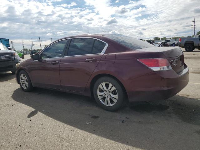 1HGCP26408A049298 - 2008 HONDA ACCORD LXP MAROON photo 2