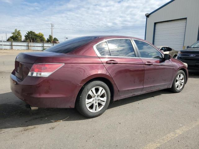 1HGCP26408A049298 - 2008 HONDA ACCORD LXP MAROON photo 3