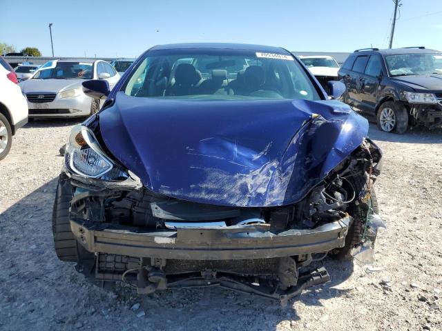 5NPDH4AE4EH474720 - 2014 HYUNDAI ELANTRA SE BLUE photo 5