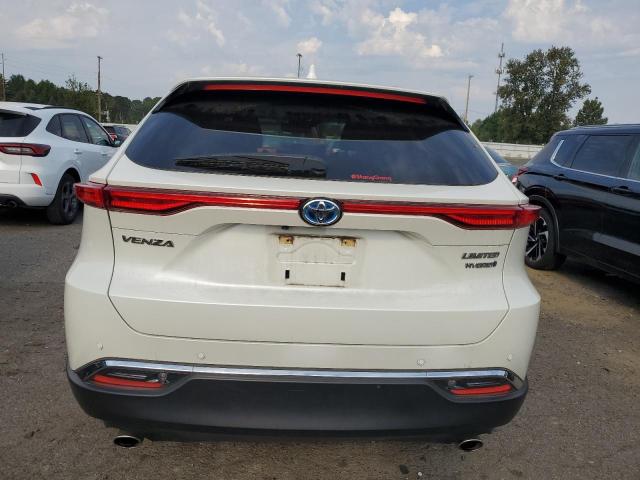 JTEAAAAH3NJ089376 - 2022 TOYOTA VENZA LE WHITE photo 6