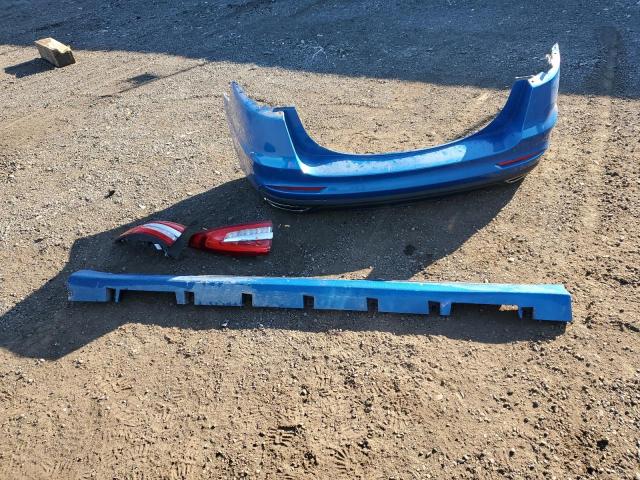 3FA6P0T90KR252629 - 2019 FORD FUSION SE BLUE photo 12