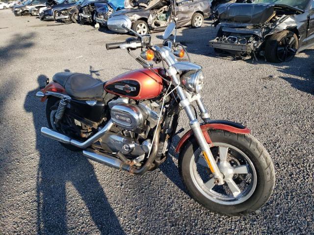 1HD1CT328BC441157 - 2011 HARLEY-DAVIDSON XL1200 C ORANGE photo 1