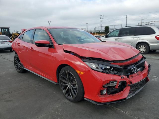 SHHFK7H45MU206585 - 2021 HONDA CIVIC SPORT RED photo 4