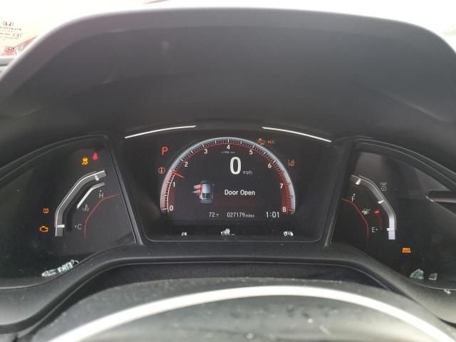 SHHFK7H45MU206585 - 2021 HONDA CIVIC SPORT RED photo 9