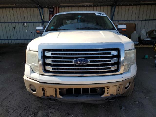 1FTFW1ET6DKE76166 - 2013 FORD F150 SUPERCREW WHITE photo 5