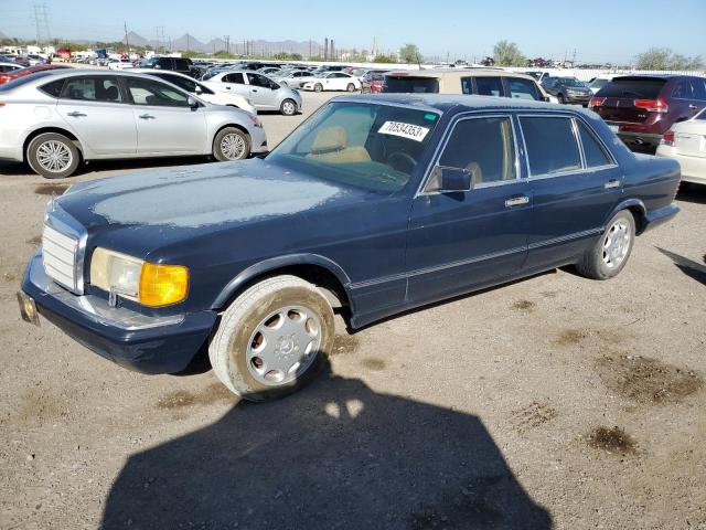 WDBCA39E6MA594005 - 1991 MERCEDES-BENZ 560 SEL BLUE photo 1