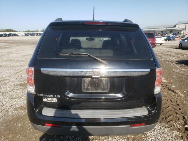 2CNDL13F686043660 - 2008 CHEVROLET EQUINOX LS BLACK photo 6