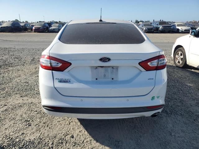 3FA6P0PU1ER356579 - 2014 FORD FUSION SE PHEV WHITE photo 6