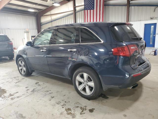 2HNYD2H27BH534906 - 2011 ACURA MDX BLUE photo 2