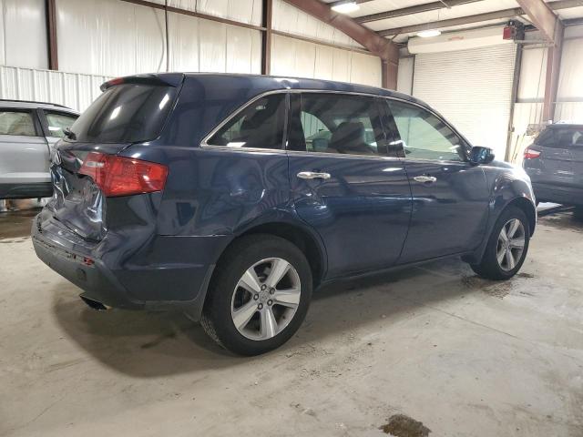 2HNYD2H27BH534906 - 2011 ACURA MDX BLUE photo 3