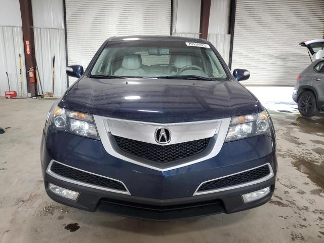 2HNYD2H27BH534906 - 2011 ACURA MDX BLUE photo 5
