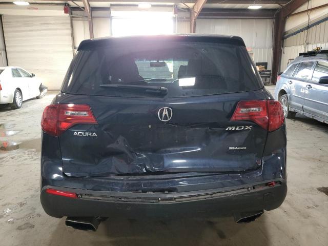 2HNYD2H27BH534906 - 2011 ACURA MDX BLUE photo 6