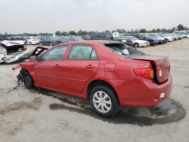 1NXBU40E79Z119181 - 2009 TOYOTA COROLLA BASE RED photo 2