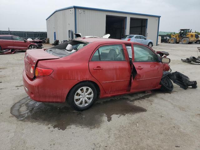 1NXBU40E79Z119181 - 2009 TOYOTA COROLLA BASE RED photo 3