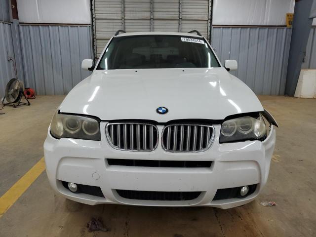 WBXPC93477WF13381 - 2007 BMW X3 3.0SI WHITE photo 5