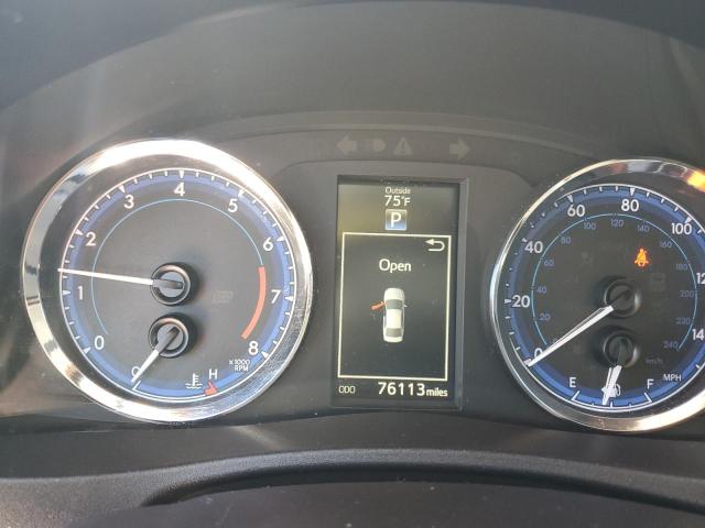 2T1BURHE4JC996573 - 2018 TOYOTA COROLLA L 蓝色 照片 9