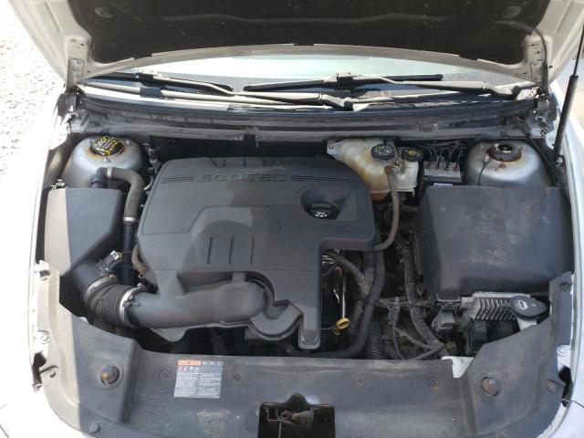 1G1ZC5E0XCF190842 - 2012 CHEVROLET MALIBU 1LT SILVER photo 11
