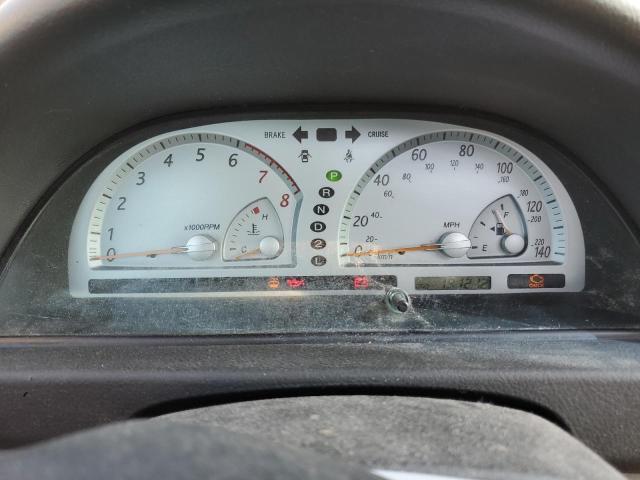 4T1BF30K82U015833 - 2002 TOYOTA CAMRY LE BLACK photo 9