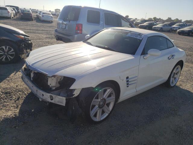 1C3AN69L04X010129 - 2004 CHRYSLER CROSSFIRE LIMITED WHITE photo 1