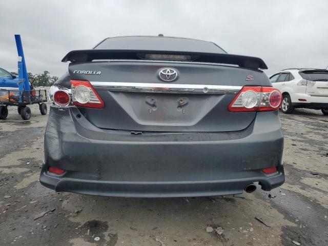 2T1BU4EE4BC723125 - 2011 TOYOTA COROLLA BASE GRAY photo 6