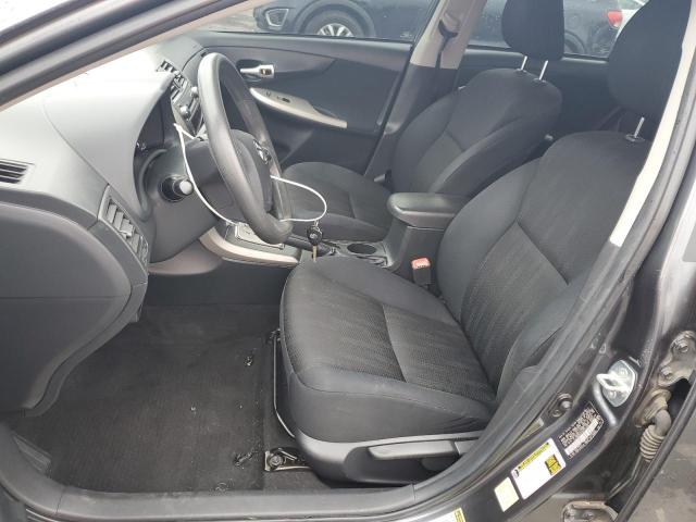 2T1BU4EE4BC723125 - 2011 TOYOTA COROLLA BASE GRAY photo 7