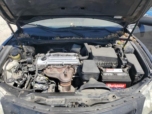4T1BE46K17U705687 - 2007 TOYOTA CAMRY CE BLACK photo 11