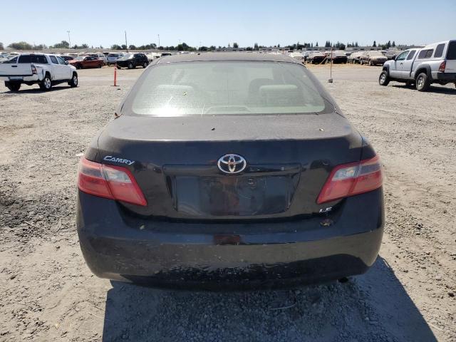 4T1BE46K17U705687 - 2007 TOYOTA CAMRY CE BLACK photo 6